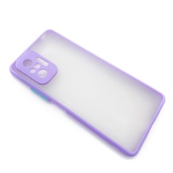 Чехол Xiaomi Redmi Note 10 Pro (2021) Противоударный Матовый Светло-Фиолетовый