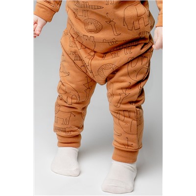 Crockid, Теплые детские брюки из футера с начесом Crockid