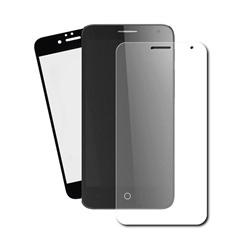 Защитное стекло "Плоское" для iPhone 7/8/SE (2020) Черное