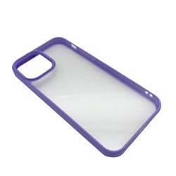 Чехол iPhone 12/12 Pro Акриловый Фиолетовый