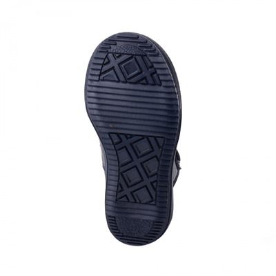 1126/1-НЗ-БП-01 (синий) Ботинки ТОТТА на байке из натуральной кожи, размеры 27-30