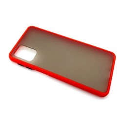 Чехол Samsung M31s (2020) Противоударный Матовый Красный