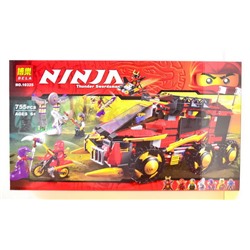 Конструктор Bela-Ninja 755деталей(№10325)