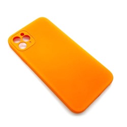 Чехол iPhone 11 Pro Max Silicone Case (Full Camera/No Logo) №10 Папайя