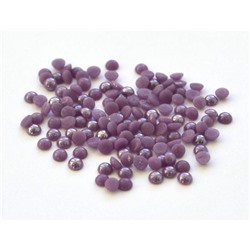 Стразы жемчужные 50 шт. перламутровые фиолетовые №3