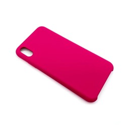 Чехол iPhone XS Max Silicone Case (No Logo) Гранат
