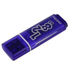 Флеш-накопитель USB 3.0 128GB Smart Buy Glossy темно синий