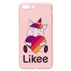 Чехол-накладка - SC220 для "Apple iPhone 7 Plus/iPhone 8 Plus" (005) (pink) (127534)