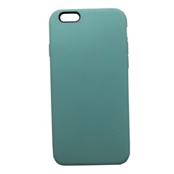 Чехол iPhone 6/6S Silicone Case №21 в упаковке Голубой лед