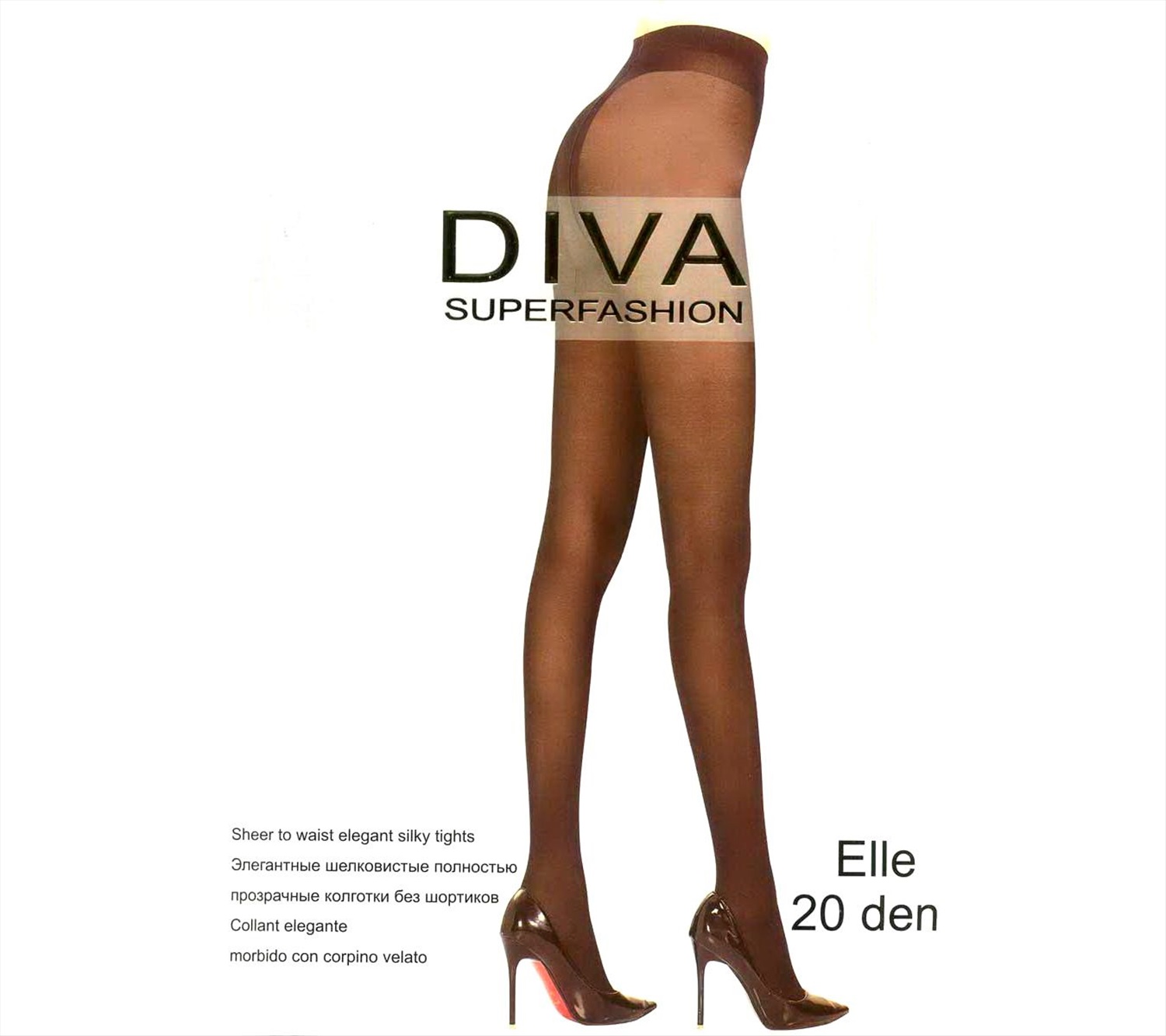 Колготки Diva 40 den elle