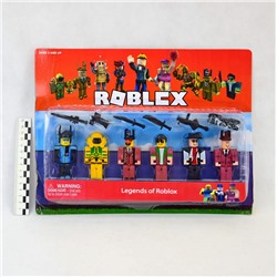 Roblox набор 6фигурок+аксессуары 7,5см (Роблокс)(№21501)