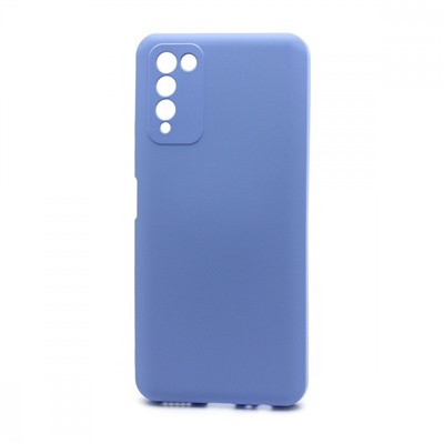 Чехол-накладка Silicone Case NEW ERA для Huawei Honor 10X Lite голубой