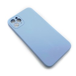 Чехол iPhone 11 Pro Max Silicone Case (Full Camera/No Logo) №11 Сиренево-Фиолетовый