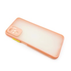 Чехол Xiaomi Redmi Note 10/Note 10S (2021) Противоударный Матовый Розовый Песок