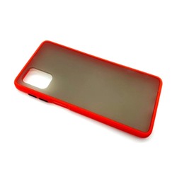 Чехол Samsung M51 (2020) Противоударный Матовый Красный