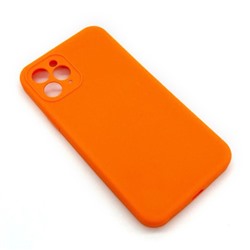 Чехол iPhone 11 Pro Silicone Case (Full Camera/No Logo) №22 Абрикос Оранжевый
