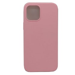 Чехол iPhone 12 Mini (5.4) Silicone Case Full №6 в упаковке Розовая пудра
