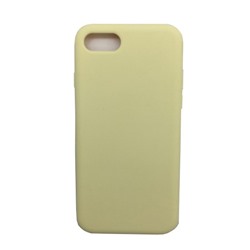 Чехол iPhone 7/8/SE (2020) Silicone Case №51 в упаковке Светло-Желтый