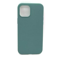 Чехол iPhone 12 Mini (5.4) Silicone Case Full №58 в упаковке Серо-Зеленый
