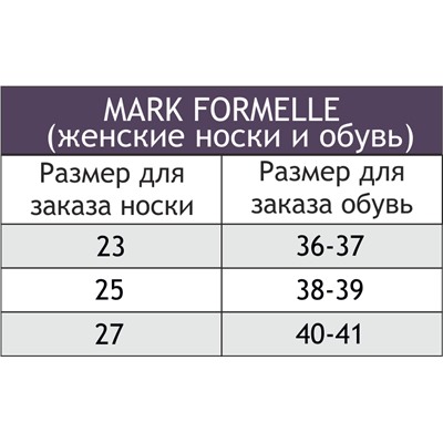 Mark Formelle, Женские укороченные носки Mark Formelle