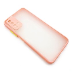 Чехол Xiaomi Redmi 9T (2021) Противоударный Матовый Розовый Песок