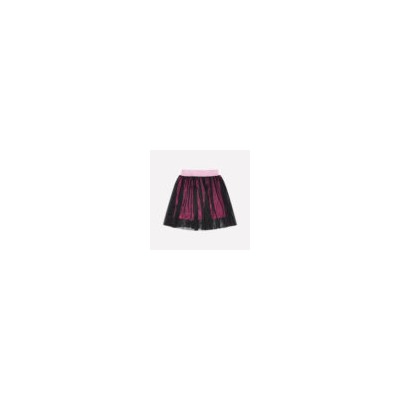Юбка для девочки Crockid  (КР 7107/черный,ярко-розовый к215)