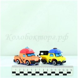Robocar Poli City Heroes New Car Mini 2вида(пластик)12шт в коробке(№ZY-697)