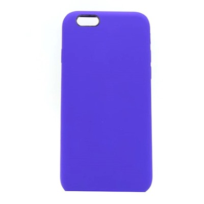 Чехол iPhone 6/6S Silicone Case №30 в упаковке Темно фиолетовый