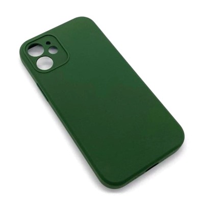 Чехол iPhone 12 Mini Silicone Case (Full Camera/No Logo) №18 Кактус Зеленый