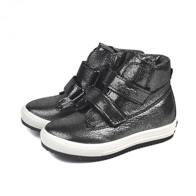 1126-НЗ-БП-08 (черный, 5271) Ботинки ТОТТА на байке из натуральной кожи, размеры 27-30