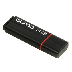 Флэш накопитель USB 64 Гб Qumo Speedster 3.0 (black) (98914)