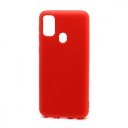 Чехол-накладка Silicone Case NEW ERA для Samsung Galaxy M21/M30S красный