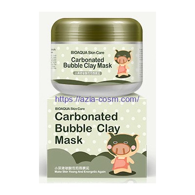 Очищающая пузырьковая маска Carbonated Bubbled Clay Mask(0511)