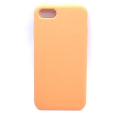 Чехол iPhone 7/8/SE (2020) Silicone Case №42 в упаковке Ярко-Оранжевый