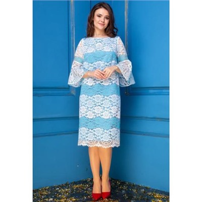 Платье Anastasia 268 голубой