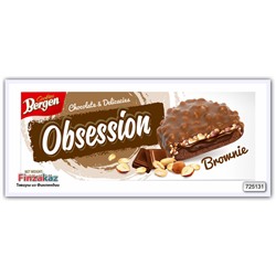 Печенье Bergen obsession brownie 145 гр