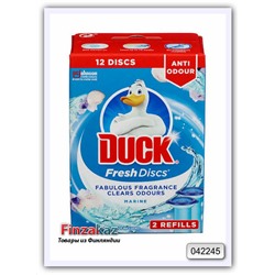 Туалетный диск Duck (океанский бриз) 6 шт