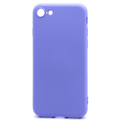 Чехол-накладка Silicone Case NEW ERA для Apple iPhone 7/8/SE 2020 сиреневый