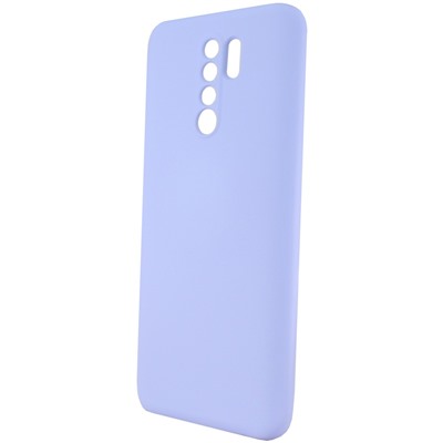 Чехол-накладка Silicone Case NEW ERA для Xiaomi Redmi 9 сиреневый