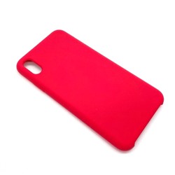 Чехол iPhone X/XS Silicone Case (No Logo) Красный