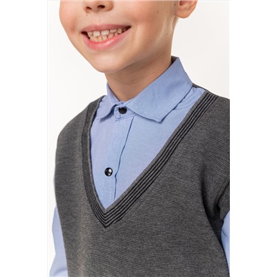Blueland, Джемпер-рубашка для мальчика BLUELAND