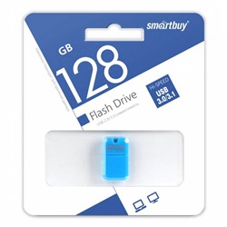USB Flash накопитель 128GB SmartBuy Art  USB 3.0 (синий)