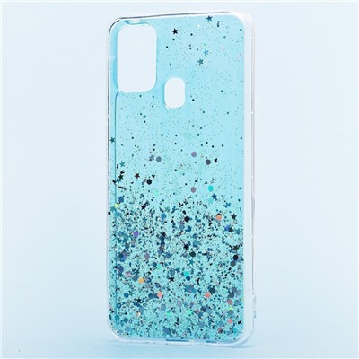 Чехол-накладка - SC223 для Samsung SM-M315 Galaxy M31 (light blue)