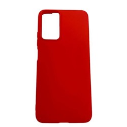 Чехол Xiaomi Poco M4 4G/5G (2022) Силикон Матовый Красный