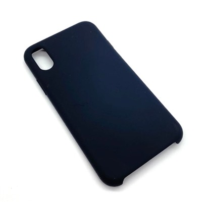 Чехол iPhone XS Max Silicone Case (No Logo) Черный