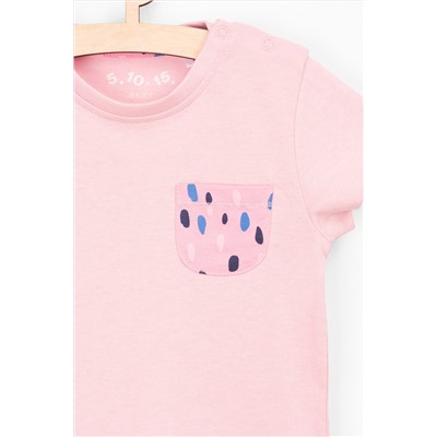 Комплект (футболка, юбка) для девочек #14472