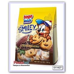 Печенье TAGO SMILEY с какао кремом 120 гр