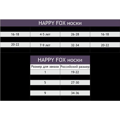 Happy Fox, Носки для мальчика 2 пары Happy Fox