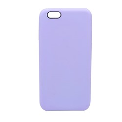 Чехол iPhone 6/6S Silicone Case №41 в упаковке Светлый фиолетовый
