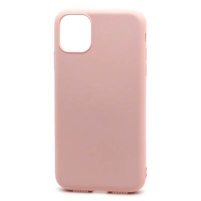 Чехол-накладка Silicone Case NEW ERA для Apple iPhone 11 светло розовый